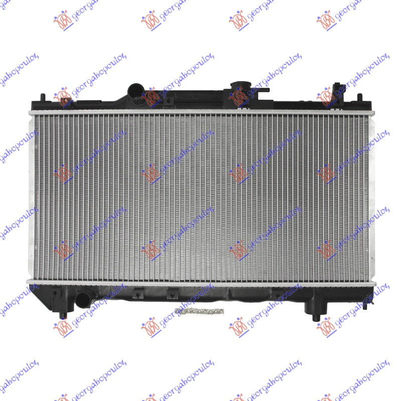 Radiator për motor 1,6-1,8CC (me/pa kondicioner) -00 (32,5x66)