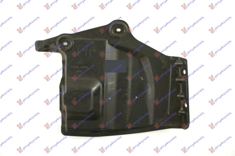 Mbrojtje/kapak nën motor e plastikës / anësore 09-