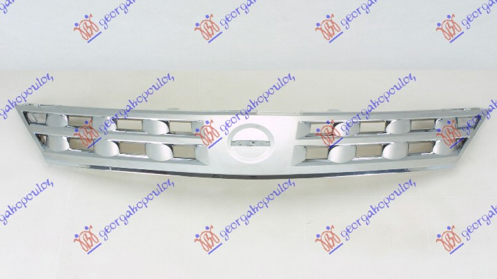 Maskë pvc/grilë (krom) -06