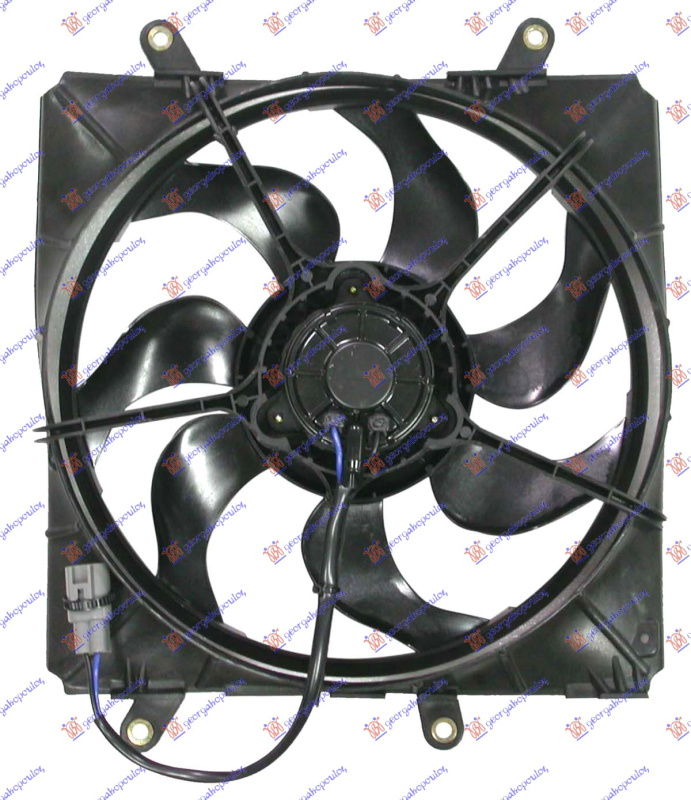 Ventilator për radiator me motor komplet benzinë
