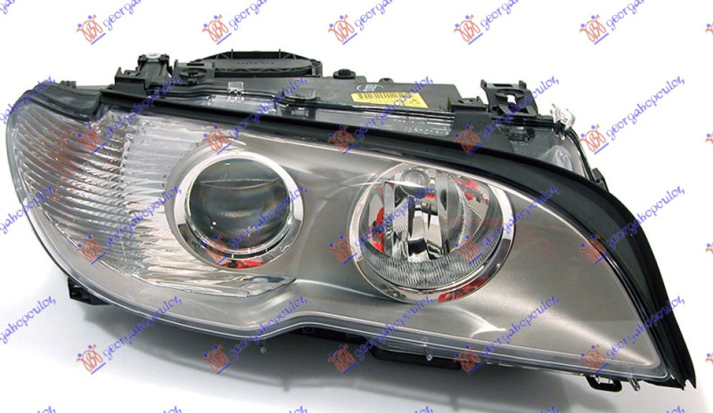 Fener xenon (titan-dritë pulsuese transparente)