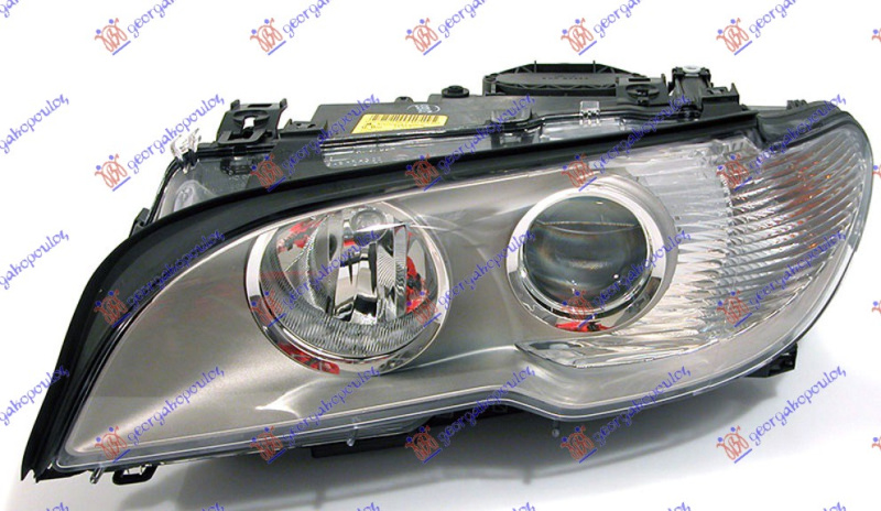 Fener xenon (titan-dritë pulsuese transparente)