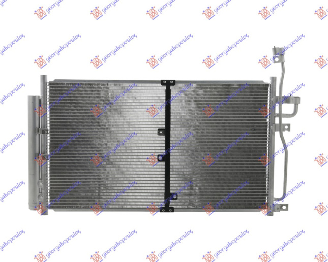 Radiator i kondicionerit 2,0 CDTi (630x360x16)