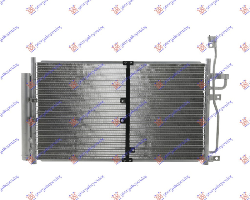 Radiator i kondicionerit 2,0 CDTi (630x360x16)
