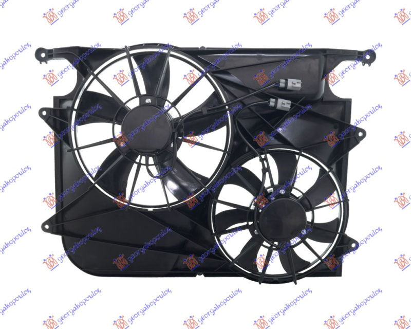 Ventilator komplet 2.0-2.2 CDTi