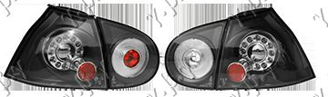 Drita stop set LED të zeza