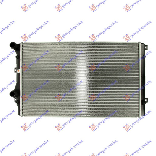 Radiator për motor 1.4 TSi benzinë - 1.9 TDi dizel (650x410) (MAHLE BEHR)