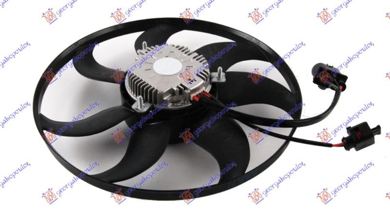 Ventilator (Motor + helikë) benzinë/dizel 36cm300w