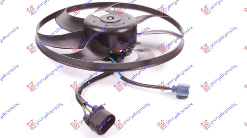 Ventilator (Motor + helikë) benzinë/dizel 36cm300w
