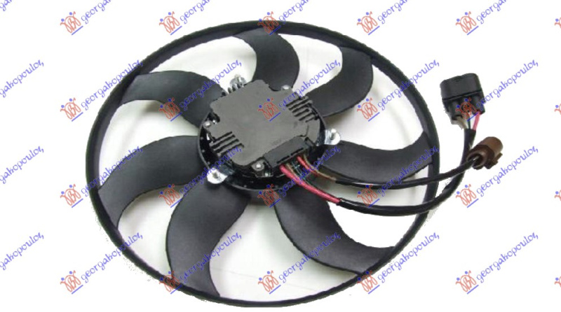 Ventilator (Motor + helikë) benzinë/dizel 36cm 220W