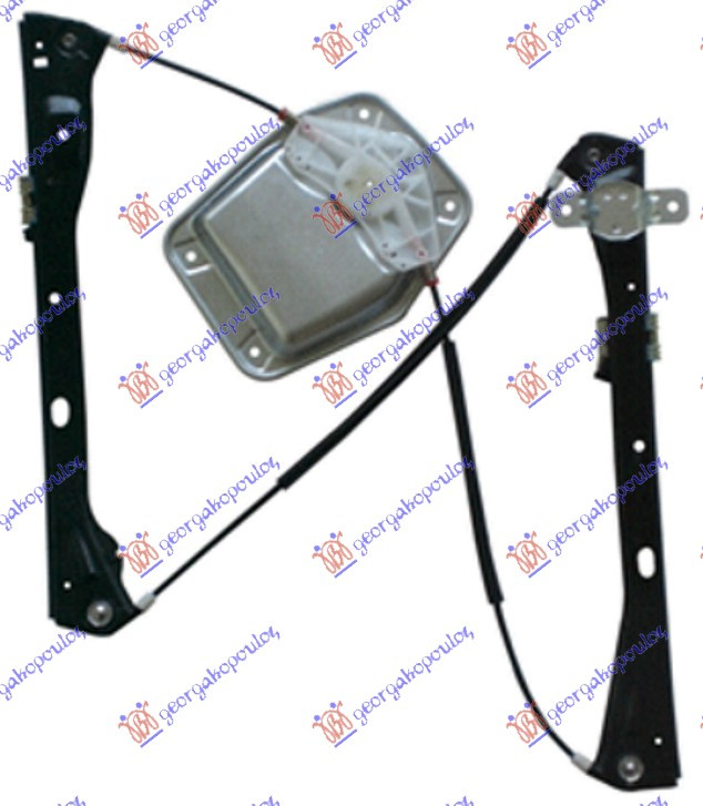 Ngritës/rregullator për dritaren e përparme elektrik 5 dyer (pa motor)