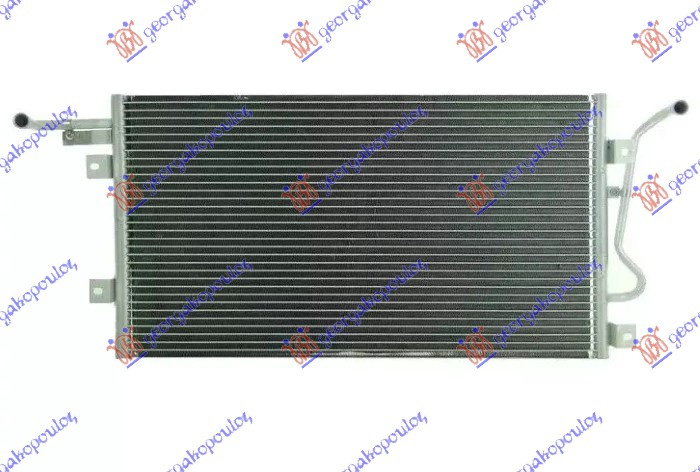 Radiator i kondicionerit 2.0 ST benzinë (570x310x17)