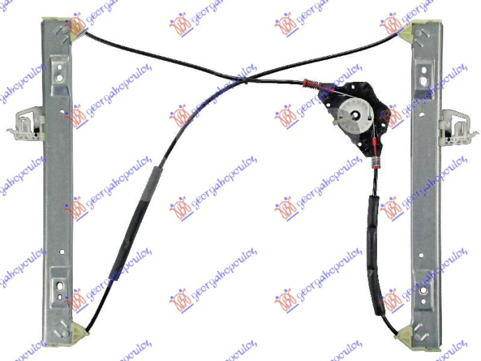 Ngritës/rregullator për dritaren e përparme 3 dyer elektrik (pa motor) (А cilësi)