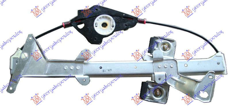 Ngritës/rregullator për dritaren e përparme elektrik 5 dyer (pa motor)