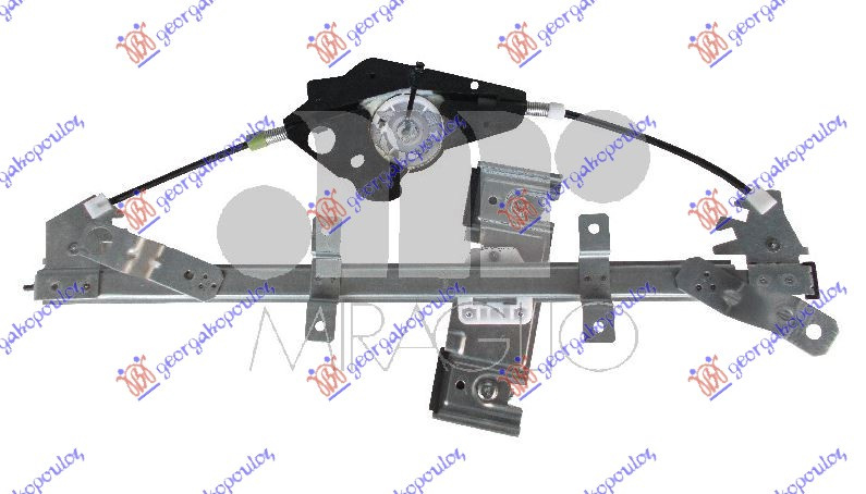 Ngritës/rregullator për dritaren e përparme elektrik 5 dyer (pa motor) (А cilësi)