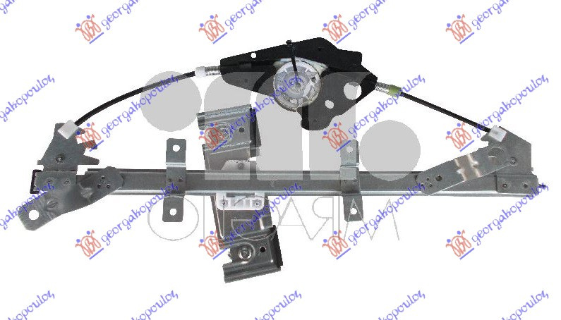 Ngritës/rregullator për dritaren e përparme elektrik 5 dyer (pa motor) (А cilësi)