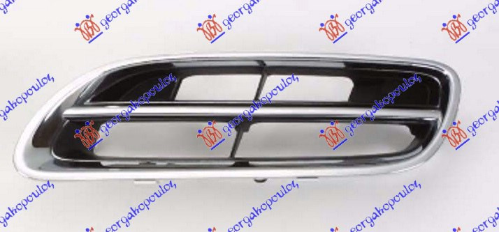 Grilë për Maskë pvc krom