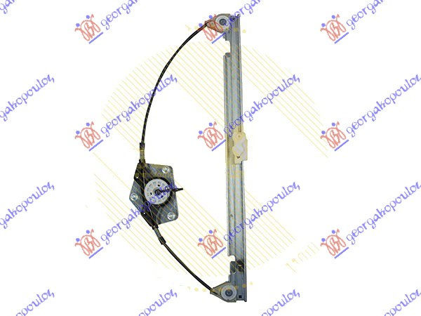 Ngritës/rregullator për dritaren e pasme elektrik (pa motor) (А cilësi)
