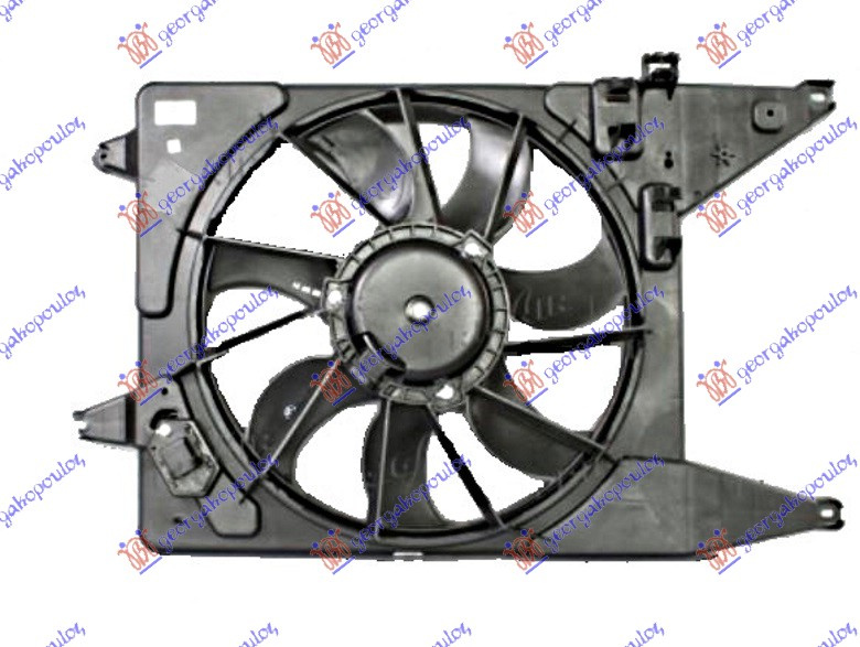 Ventilator komplet (benzinë/dizel) T BOSCH tipi