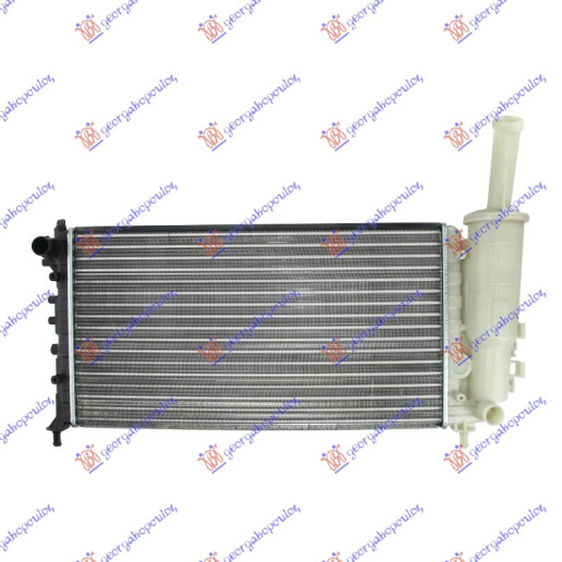 Radiator për motor 1,2 8V16V-01 (58x31,6) (marsh manual/automatik) (me/pa kondicioner) TY.VAL