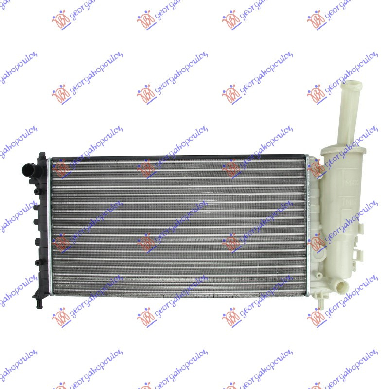 Radiator për motor 1,2 8V16V-01 (58x31,6) (marsh manual/automatik) (me/pa kondicioner) TY.VAL