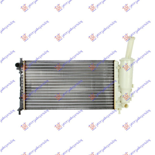 Radiator për motor 1.2CC 01-03 (58x31,6) (marsh manual/automatik) (me/pa kondicioner) TYP.VAL