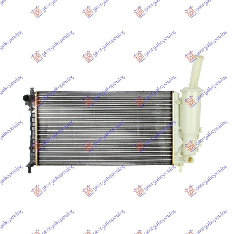 Radiator për motor 1.2CC 01-03 (58x31,6) (marsh manual/automatik) (me/pa kondicioner) TYP.VAL