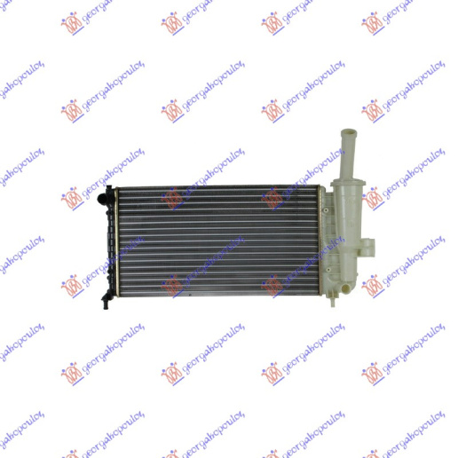 Radiator për motor 1.2 8V-16V-02 (58x31,6) (me/pa kondicioner) tipi.MAR