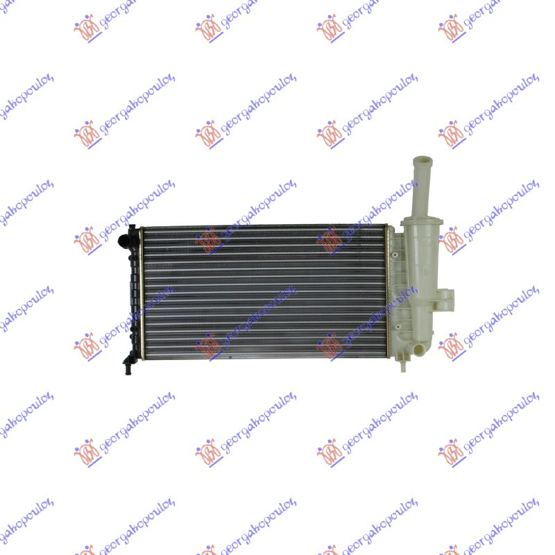 Radiator për motor 1.2 8V-16V-02 (58x31,6) (me/pa kondicioner) tipi.MAR