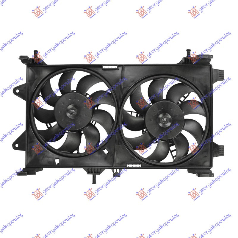 Ventilator komplet 130i-1,9JTD (dopio)