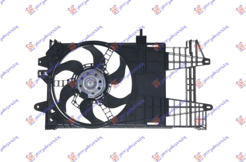 Ventilator komplet (me kondicioner) 02-03 MARELLI tipi
