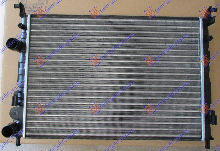 Radiator për motor 1,6 benzinë (52x37x24) 00-