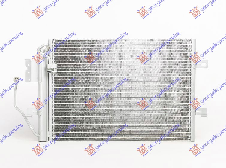 Radiator i kondicionerit benzinë-PETR (54x38) 00-04