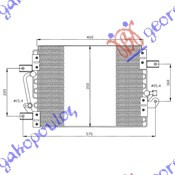 Radiator i kondicionerit 1,7 TD/1,9 D (48x35x25)