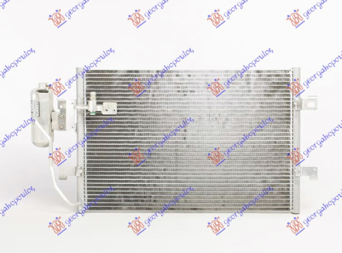 Radiator i kondicionerit benzinë/dizel (54x38) 00-04
