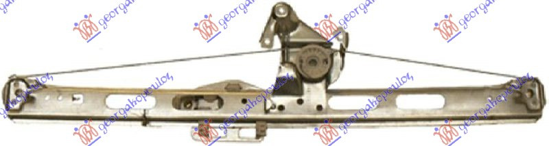 Ngritës/rregullator për dritaren e përparme elektrik (pa motor)
