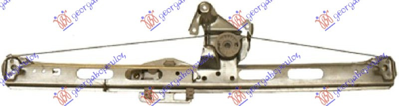 Ngritës/rregullator për dritaren e përparme elektrik (pa motor)
