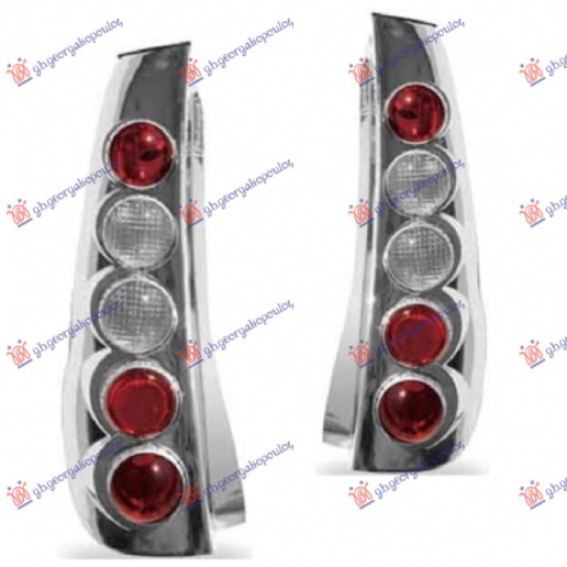 Drita stop set (lexus) krom
