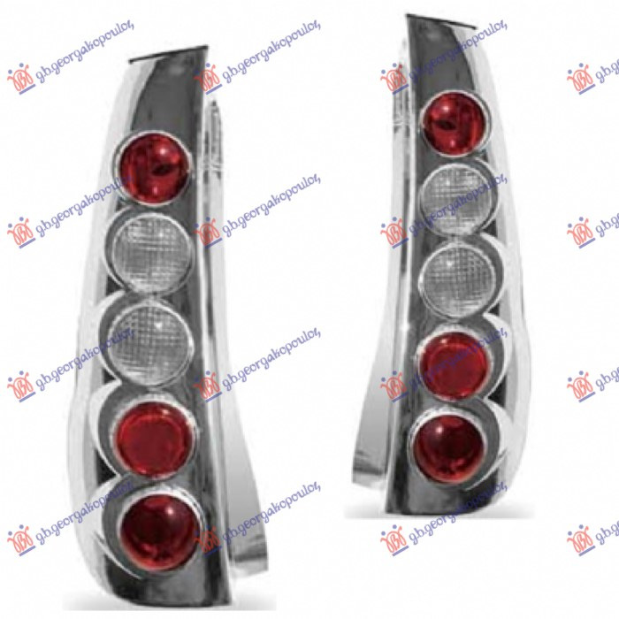 Drita stop set (lexus) krom