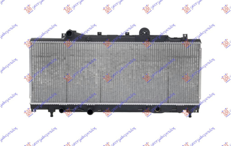 Radiator për motor 1,2cc (75) A/C (75,7x27)