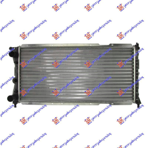 Radiator për motor 1,7D-TD pa kondicioner (63x30.4x24) (VALEO CLASSIC)