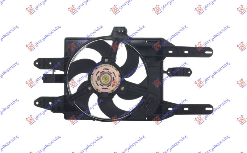 Ventilator komplet (me kondicioner) 75/85.97-99 benzinë