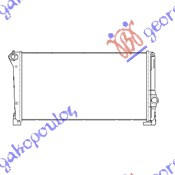 Radiator për motor 1.3 JTD (me kondicioner) (58x30,9x39)