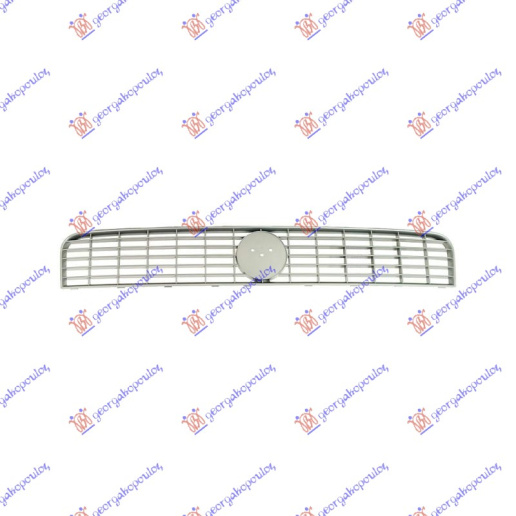 Maskë pvc/grilë e argjendtë gri