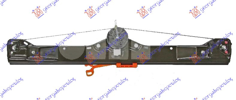 Ngritës/rregullator për dritaren e përparme 3/5 dyer elektrik (pa motor) (А cilësi)