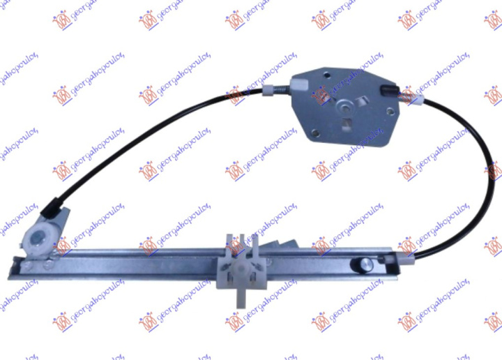 Ngritës/rregullator për dritaren e pasme elektrik (pa motor)