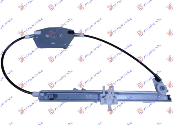 Ngritës/rregullator për dritaren e pasme elektrik (pa motor)