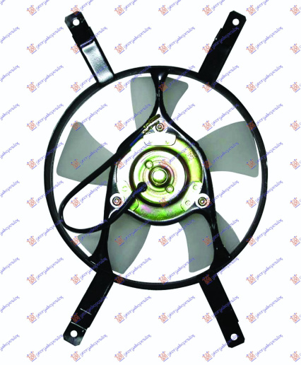 Ventilator për radiator me motor komplet (pa kondicioner) 1.2 -1.5 benzinë -dizel