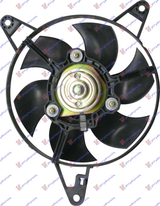 Ventilator komplet 750cc-1.0fire