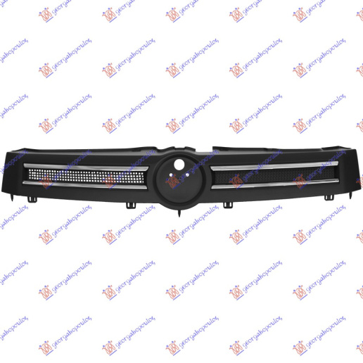Maskë pvc/grilë me shirit krom 09-